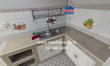 2-storey townhouse, 21 sq m., Nanthicha Village 3/8, Soi 5, Ban Kluai-Sai Noi Road, Kanchanaphisek Road, Sai Noi, Nonthaburi