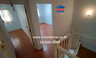 2-storey townhouse, 21 sq m., Nanthicha Village 3/8, Soi 5, Ban Kluai-Sai Noi Road, Kanchanaphisek Road, Sai Noi, Nonthaburi