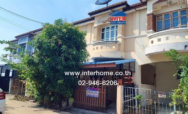 2-storey townhouse, 21 sq m., Nanthicha Village 3/8, Soi 5, Ban Kluai-Sai Noi Road, Kanchanaphisek Road, Sai Noi, Nonthaburi