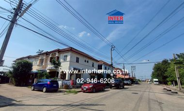 2-storey townhouse, 21 sq m., Nanthicha Village 3/8, Soi 5, Ban Kluai-Sai Noi Road, Kanchanaphisek Road, Sai Noi, Nonthaburi