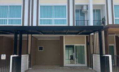 Townhouse for rent, Essen Pinklao-Phutthamonthon Sai 5, 3 bedrooms, 2 bathrooms, near Mahidol University, Salaya