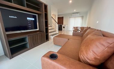 Townhouse for rent, Essen Pinklao-Phutthamonthon Sai 5, 3 bedrooms, 2 bathrooms, near Mahidol University, Salaya