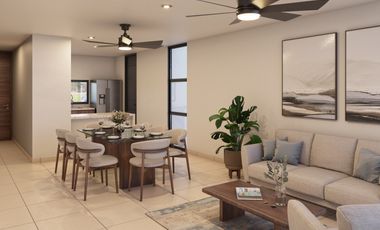 PRECIOSAS CASAS RESIDENCIALES EN PREVENTA AL NORTE DE MÉRIDA CONKAL