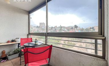 DEPARTAMENTO CON VISTA AL MAR A PASOS DEL INACAP
