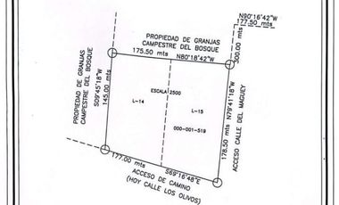 Terreno en venta en Granjas Campestre del Bosque