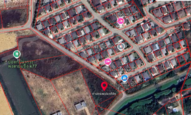 Don’t Miss This Investment Opportunity! Land for Sale Next to a Luxury Village and Riverside in the Heart of Sanam Chan,