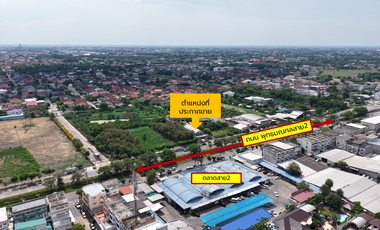 Main Road Frontage – 6 Lanes! Warehouse with Office for Sale on Phutthamonthon Sai 2 Road, 100 Sq. Wah