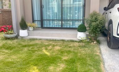 **Great Value Second-Hand Home, Ready to Move In! Don’t Miss Out!** **For Sale: 2.5-Storey Semi-Detached House in The Plan Rangsit Klong 4 – Wongwaen