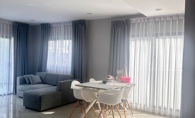 **Great Value Second-Hand Home, Ready to Move In! Don’t Miss Out!** **For Sale: 2.5-Storey Semi-Detached House in The Plan Rangsit Klong 4 – Wongwaen