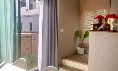 **Great Value Second-Hand Home, Ready to Move In! Don’t Miss Out!** **For Sale: 2.5-Storey Semi-Detached House in The Plan Rangsit Klong 4 – Wongwaen