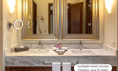 Terreno hotelero con 605 metros de playa, en venta, Puerto Morelos.