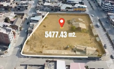 VENTA DE TERRENO COMERCIAL – 5,477 m² EN CHILCA, HUANCAYO