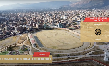 VENTA DE TERRENO COMERCIAL – 5,477 m² EN CHILCA, HUANCAYO