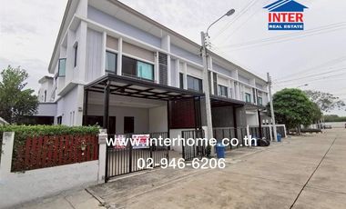 2-storey townhouse, 26 sq m., The Ritmo Village, Chaiyaphruek-Wongwaen, near Sai Noi Hospital, Kanchanaphisek Road, Bang Kruai-Sai Noi Road, Sai Noi,