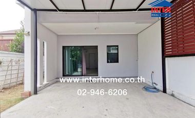 2-storey townhouse, 26 sq m., The Ritmo Village, Chaiyaphruek-Wongwaen, near Sai Noi Hospital, Kanchanaphisek Road, Bang Kruai-Sai Noi Road, Sai Noi,