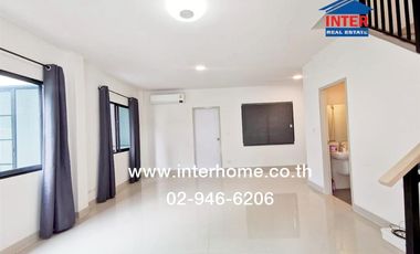 2-storey townhouse, 26 sq m., The Ritmo Village, Chaiyaphruek-Wongwaen, near Sai Noi Hospital, Kanchanaphisek Road, Bang Kruai-Sai Noi Road, Sai Noi,