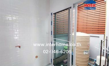 2-storey townhouse, 26 sq m., The Ritmo Village, Chaiyaphruek-Wongwaen, near Sai Noi Hospital, Kanchanaphisek Road, Bang Kruai-Sai Noi Road, Sai Noi,