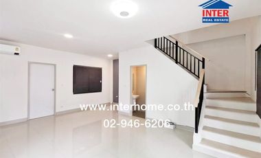 2-storey townhouse, 26 sq m., The Ritmo Village, Chaiyaphruek-Wongwaen, near Sai Noi Hospital, Kanchanaphisek Road, Bang Kruai-Sai Noi Road, Sai Noi,
