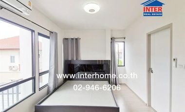 2-storey townhouse, 26 sq m., The Ritmo Village, Chaiyaphruek-Wongwaen, near Sai Noi Hospital, Kanchanaphisek Road, Bang Kruai-Sai Noi Road, Sai Noi,