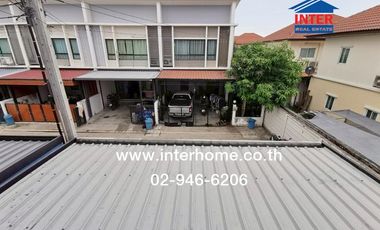 2-storey townhouse, 26 sq m., The Ritmo Village, Chaiyaphruek-Wongwaen, near Sai Noi Hospital, Kanchanaphisek Road, Bang Kruai-Sai Noi Road, Sai Noi,
