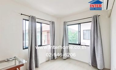 2-storey townhouse, 26 sq m., The Ritmo Village, Chaiyaphruek-Wongwaen, near Sai Noi Hospital, Kanchanaphisek Road, Bang Kruai-Sai Noi Road, Sai Noi,