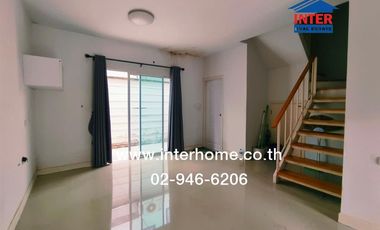 2-storey townhouse, 20 sq m, The Colors Village, Rangsit-Khlong 4, Rangsit-Nakhon Nayok Road, Lam Luk Ka Road, Lam Luk Ka, Pathum Thani