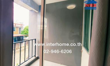 2-storey townhouse, 20 sq m, The Colors Village, Rangsit-Khlong 4, Rangsit-Nakhon Nayok Road, Lam Luk Ka Road, Lam Luk Ka, Pathum Thani