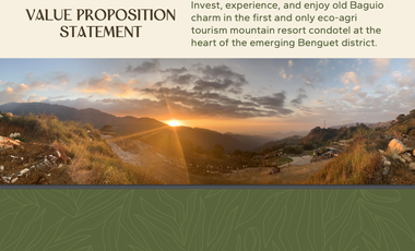 NEW CONDOTEL IN BAGUIO CITY UNIT STARTS AT 28K MONTHLY WITH NO SPOT DOWNPAYMENT!