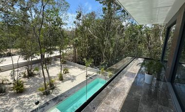 Casa con club de playa, alberca privada y casa club, en venta, Xpu-Há Tulum