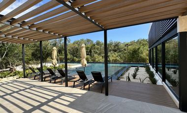 Casa con club de playa, alberca privada y casa club, en venta, Xpu-Há Tulum