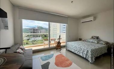 SE VENDE APARTAESTUDIO TURISTICO BELLAVISTA, SANTA MARTA -  F.V