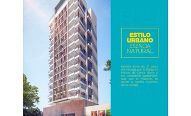 SE VENDE APARTAESTUDIO TURISTICO BELLAVISTA, SANTA MARTA -  F.V