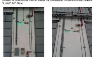 ALQUILER BODEGA VÍA A DAULE, GUAYAQUIL: 3930m² (2 Naves), Andenes, Resistencia 10 Ton/m² + Seguridad