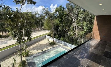 Casa con alberca privada, con club de playa y casa club, en venta, Xpu-Há Tulum
