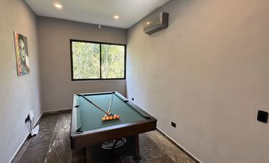 Casa con alberca privada, con club de playa y casa club, en venta, Xpu-Há Tulum