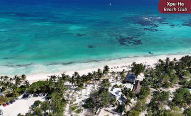 Casa con alberca privada, con club de playa y casa club, en venta, Xpu-Há Tulum