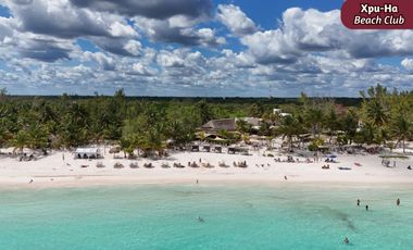 Casa con alberca privada, con club de playa y casa club, en venta, Xpu-Há Tulum