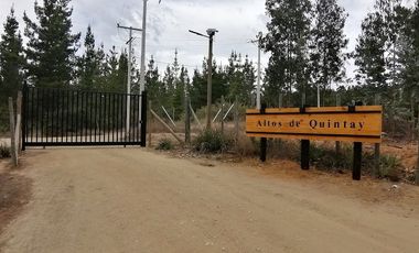 VENDE 2 HERMOSAS PARCELAS, LOTEO “ALTOS DE QUINTAY”, COMUNA CASABLANCA