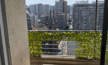 Inmejorable vista de Santiago - Se Arrienda Departamento LOFT en Santiago Centro, con espectacular vista