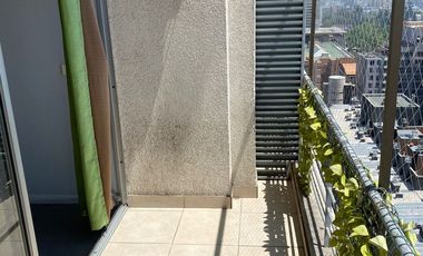 Inmejorable vista de Santiago - Se Arrienda Departamento LOFT en Santiago Centro, con espectacular vista