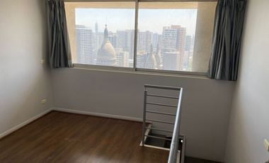 Inmejorable vista de Santiago - Se Arrienda Departamento LOFT en Santiago Centro, con espectacular vista