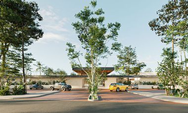 ¡Terreno residencial en Playa del Carmen con amenidades de lujo y entorno natural!
