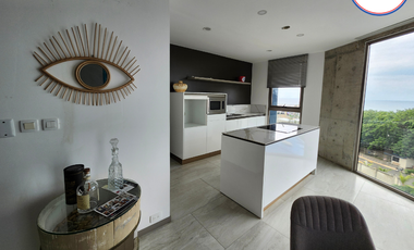Departamento en venta con espectaculares vistas en Manta, muy cerca de Plaza La Quadra
