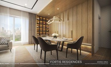 (FOREIGNERS CAN OWN CONDO) PREMIUM 3-Bedroom Condo Unit in Fortis Residences in Makati by DMCI Homes Exclusive