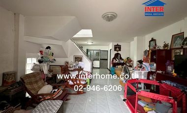 3-storey townhouse, 24 sq m., Uthong Place Village 3, Soi Lam Luk Ka 41/4 (Soi Phiyanon), Lam Luk Ka Road, Phahon Yothin Road, Lam Luk Ka, Pathum Than