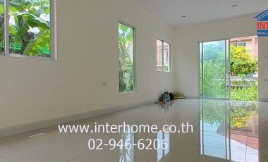 2-storey townhouse, 25.3 sq.w., i-Leaf Town Village, Lam Luk Ka, Khlong 3, Soi Chalommark Phicharn, Khlong 3 Road, Lam Luk Ka Road, Lam Luk Ka, Pathum