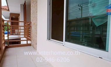 2-storey townhouse, 25.3 sq.w., i-Leaf Town Village, Lam Luk Ka, Khlong 3, Soi Chalommark Phicharn, Khlong 3 Road, Lam Luk Ka Road, Lam Luk Ka, Pathum