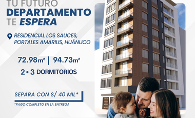 Apartamento venta en Huánuco, Amarilis