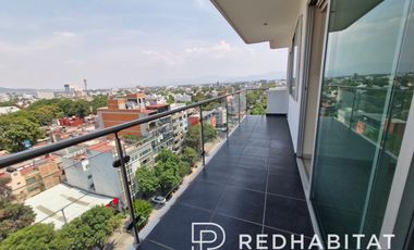 VENTA DEPARTAMENTO EXTERIOR CON BALCON Y ROOF GARDEN PROPIO CON ASADOR, PORTALES NORTE BENITO JUAREZ