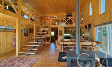 Hermosa casa en parcela, sector Los Arrayanes , camino a Mafil